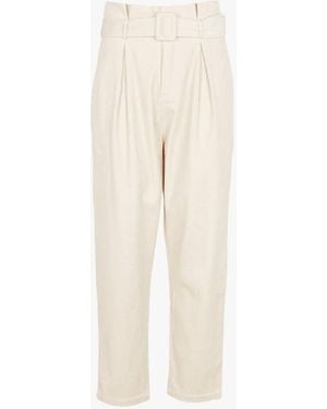 Mes Demoiselles Pantalon Carotte En Coton Femme - Neutre