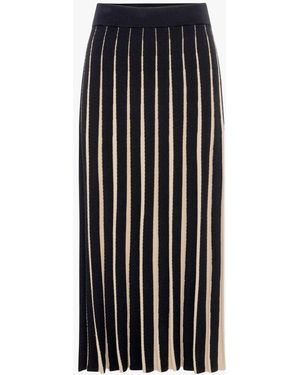 Jupe Longue évasée Gérard Darel En Lainage Marron - Taille 40, Doublée, Excellent état