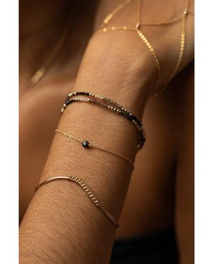 YAY Bracelet Perle - Marron