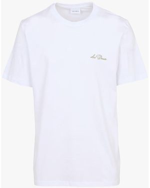 Les Deux Tee-Shirt Droit En Coton Bio - Blanc