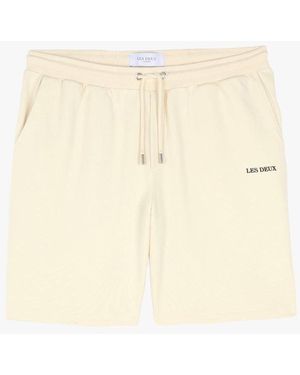 Les Deux Short En Coton - Neutre