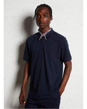 Scotch & Soda Polo En Coton - Bleu