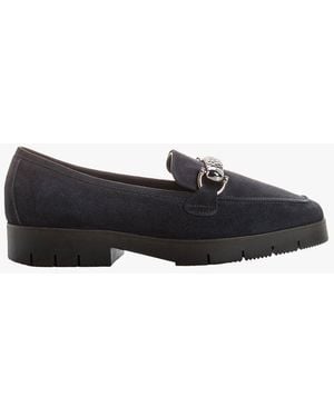 Reqins Mocassins En Cuir Velours Femme - Noir