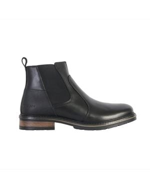Redskins Bottines En Cuir Homme - Noir