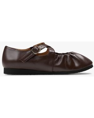 Naguisa Ballerines En Cur Femme - Marron