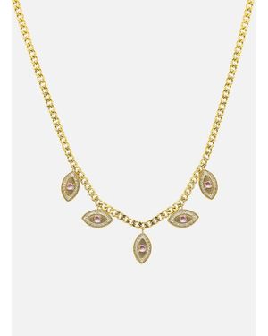 Aec Paris Collier Chaîne Assouan - Métallisé