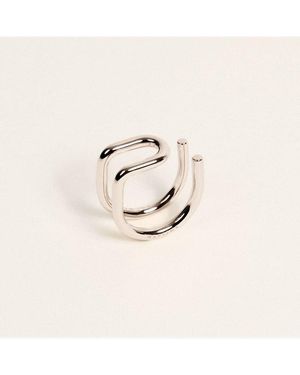 Mayrena Bague Ajustable Réversible, Plaqué Or - Neutre