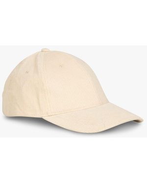SAISON 1865 Casquette Côtelé En Coton - Neutre