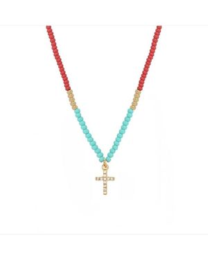 Nilai Collier Plaqué Or Capri Summer - Métallisé