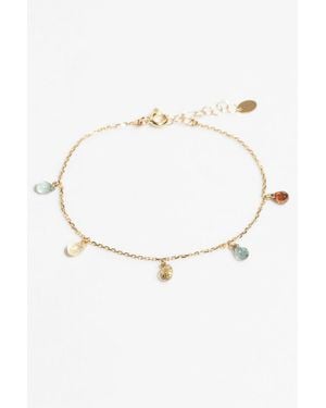 YAY Bracelet Chaîne Pampille Sofia Or 750 Saphir - Neutre
