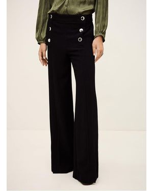Ba&sh Pantalon Large Femme - Noir