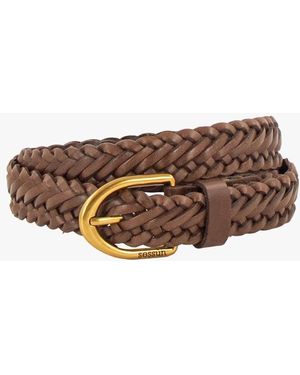 Sessun Ceinture En Cuir - Marron