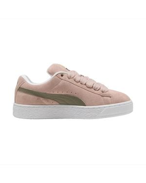 PUMA Basket Cuir Suede Xl Femme - Rose
