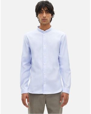 The Kooples Chemise Formelle Col Officier - Blanc