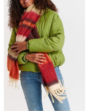 Banana Moon Echarpe À Rayures - Rouge