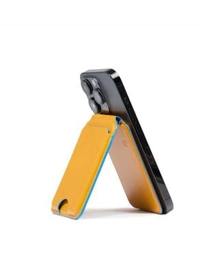 Piquadro Portefeuille Magsafe En Cuir Avec Traqueur Rechargeable - Multicolore