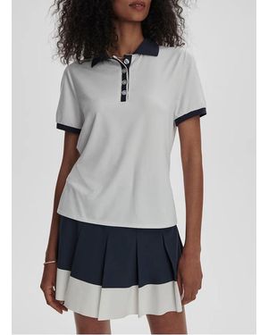 Varley Top Col Polo Femme - Gris