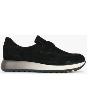 Reqins Mocassins En Cuir Femme - Noir