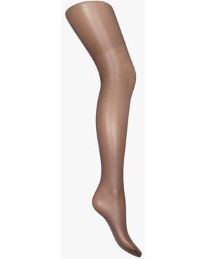 Wolford Collants Transparents 20 Deniers Femme - Blanc