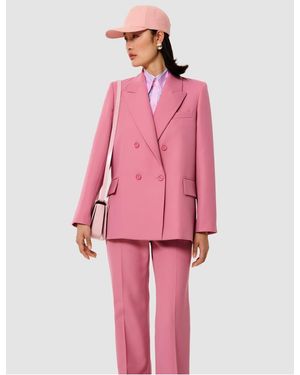 Tara Jarmon Veste De Tailleur Droite Femme - Rose