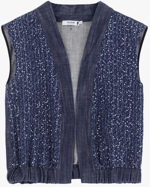 Please Gilet - Blu