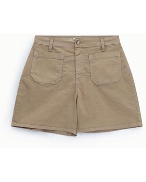 Please Short Regular-Fit Avec Poches Plaquées Devant - Neutre