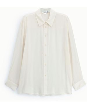 Please Chemise Coupe Regular Col Classique - Blanc