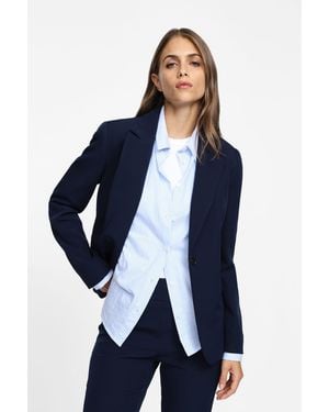Please Blazer Con Chiusura A Un Bottone - Blu
