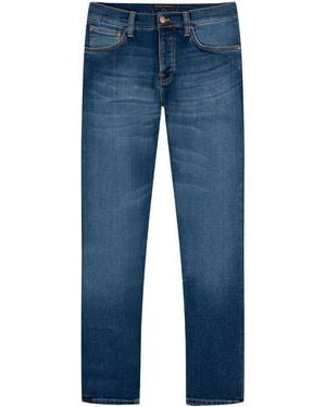 Pockets Nudie Grim Tim Indigo Myth - Blue