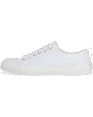 Dries Van Noten Canvas Pump - White