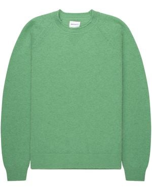 Norse Projects Peapod Nordevik Alpaca Jumper - Green
