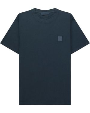 Stone Island Baltic Box Logo T-Shirt - Blue