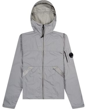 Pockets Cp Company 'g.d.p. Polartec' Hooded Jacket Griffin Grey