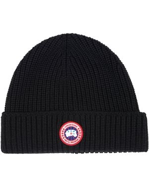 Canada Goose Rib Toque Beanie - Black
