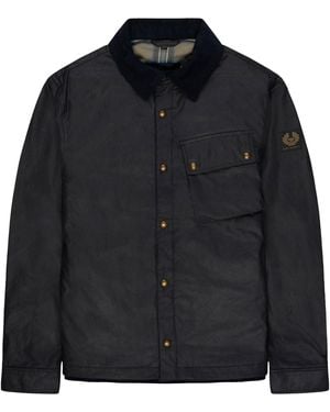 Belstaff Dark Ground Wax Jacket - Black