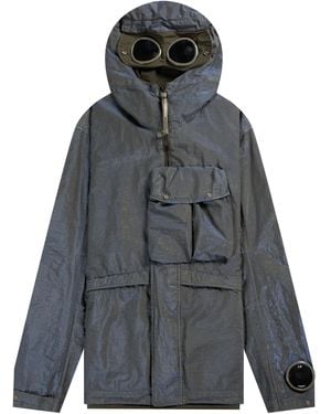 Pockets Cp Company 'p.ri.s.m' Mille Miglia Goggle Jacket Blue
