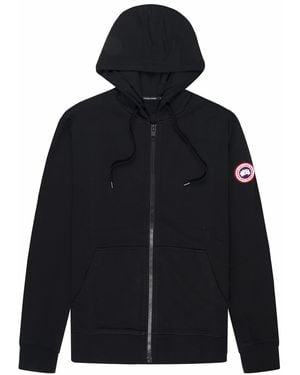 Canada Goose Huron Full Zip Hoodie Black