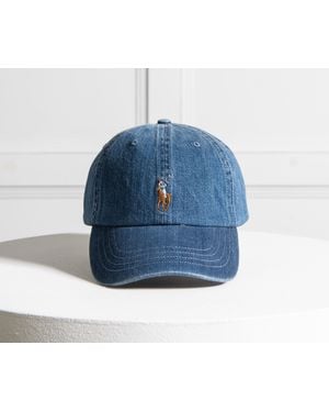 Ralph Lauren Denim Cap Blue