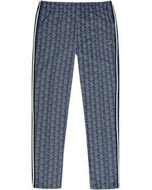 Lacoste Monogram Jacquard Tracksuit Trousers Navy - Blue