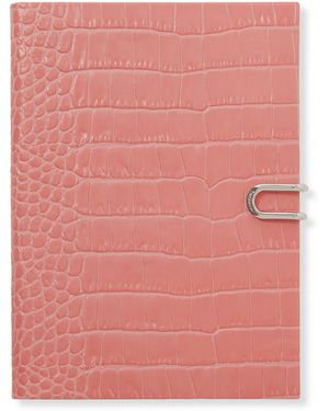 Smythson Soho Weekly Diary With Slide Mara Pink