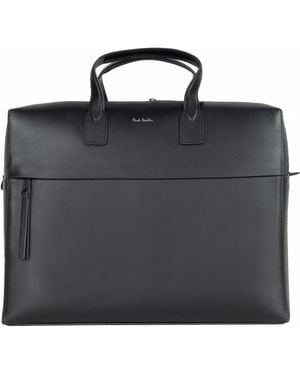 Paul Smith Double Zip Briefcase Black