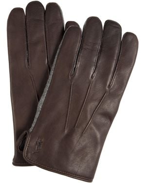 Polo Ralph Lauren Nappa Hybrid Gloves - Brown