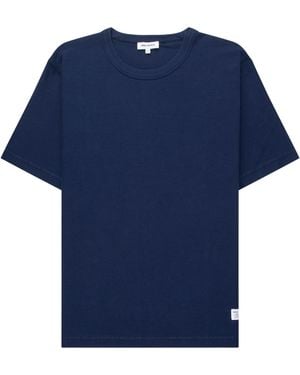 Norse Projects Workwear Elmelunde Dry Cotton T-Shirt - Blue