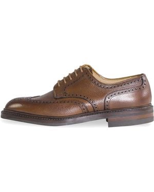 Crockett & Jones 'Pembroke' Leather Brogues - Brown
