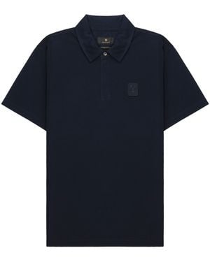 Belstaff Dark Ink Curator Polo Shirt - Blue