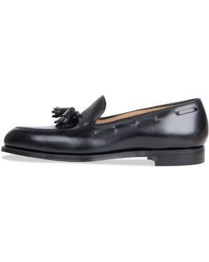 Crockett & Jones 'Cavendish' Burnished Calf Leather Loafers - Blue