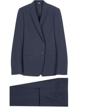 Dries Van Noten Kayne Cotton Suit - Blue