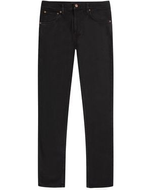 Nudie Jeans Lean Dean Jeans Skies - Black