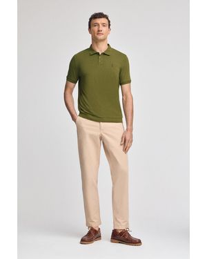 POLO CLUB Polo Verde Con Ricamo Rigby Go