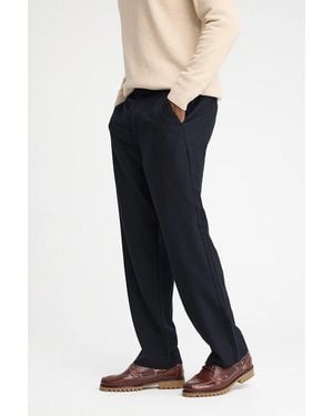 POLO CLUB Pantaloni Blu Marino Dal Taglio Dritto